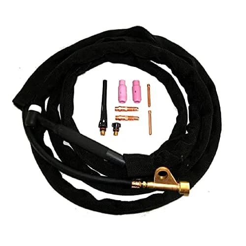 WeldingCity TIG Welding Torch Cable Nylon Cover 24-ft Long 4-in Wide with Zipper for Torch 18, 20, 25 and 26 from Miller Weldcraft Lincoln ESAB thumbnail 3