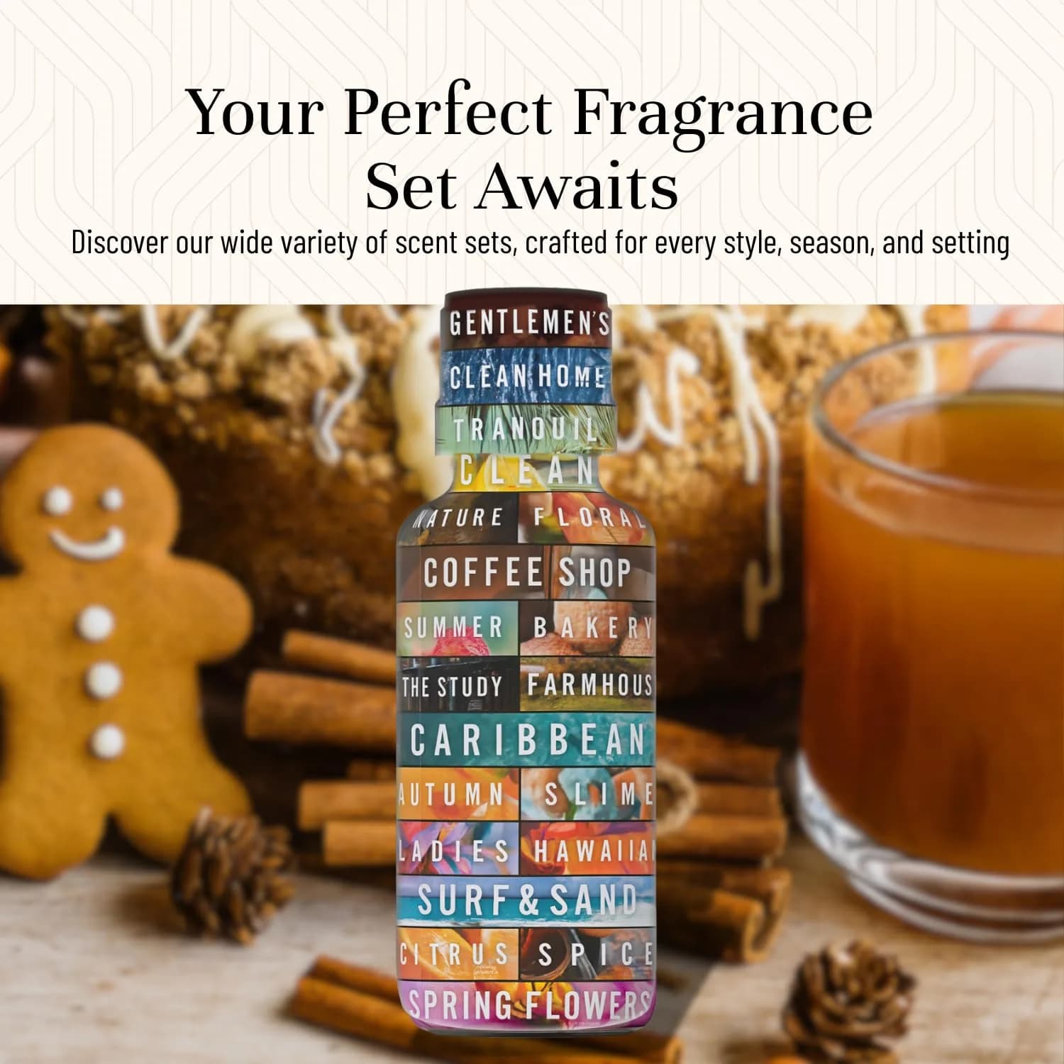 P&J Trading Spice Set Fragrance Oils for Diffusers & Candle Making, 6 x 10ml Bottles | USA Imported Aromatherapy Scents - view 7