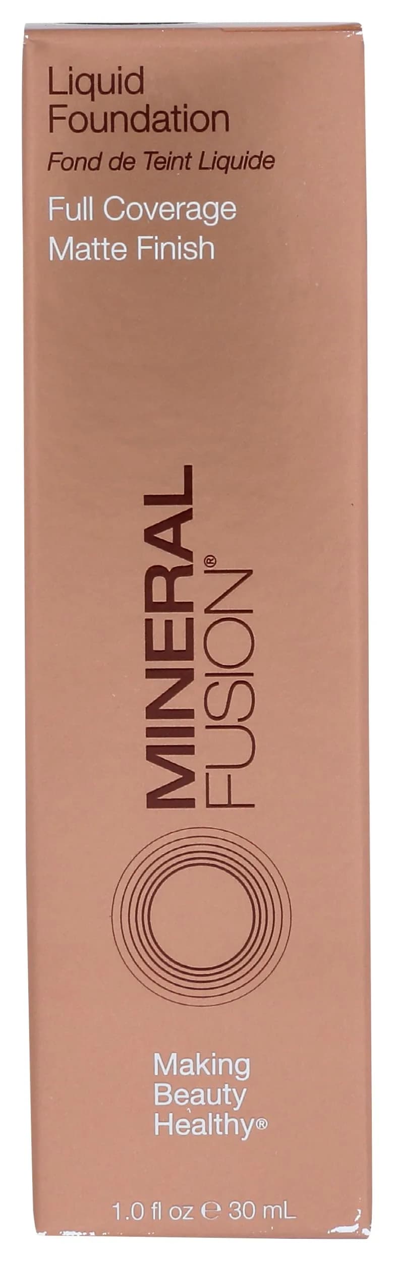 Mineral Fusion Full Coverage Foundation Neutral 1 29.57 ml (1 fl. oz) | Lightweight Matte Finish with 12 Hr Hydration - main product image