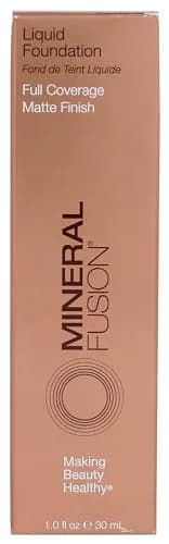 Mineral Fusion Full Coverage Foundation Deep 1 30ml (1 fl. oz) | Lightweight Matte Finish for Tan to Deep Complexions thumbnail 1