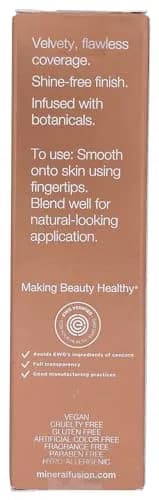 Mineral Fusion Full Coverage Foundation Deep 1 30ml (1 fl. oz) | Lightweight Matte Finish for Tan to Deep Complexions thumbnail 2