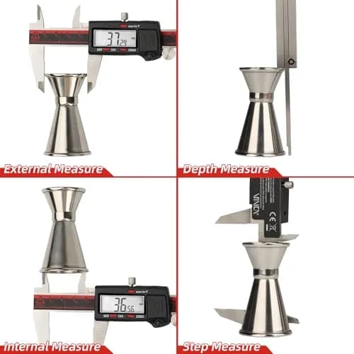 VINCA DCLA-0605 6-Inch Stainless Steel Digital Caliper with IP54 Rating - view 3