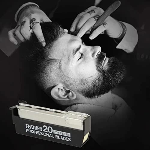 Feather Artist Club Professional Razor Blades 200 Count | Triple-Ground Platinum Coated Edges thumbnail 3