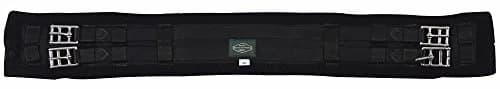 Henri de Rivel HDR Short Synthetic Fleece Girth 32 Black | Dressage Tack Accessory thumbnail 1