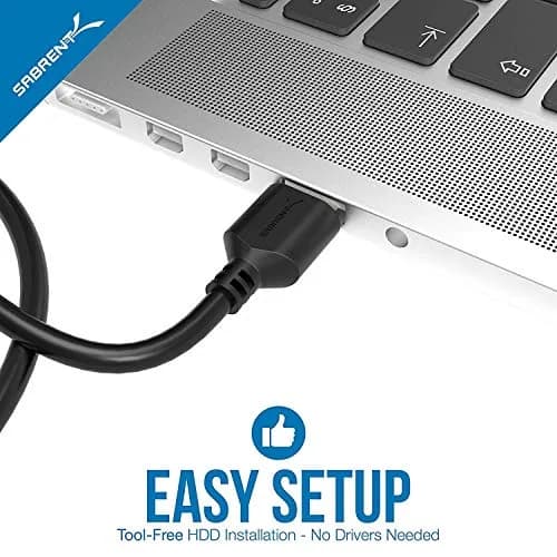 SABRENT USB 3.1 to 2.5in SATA SSD/Hard Drive Adapter Cable, UASP (EC-SS31) | Supports 10 Gbps Transfer Speed thumbnail 4