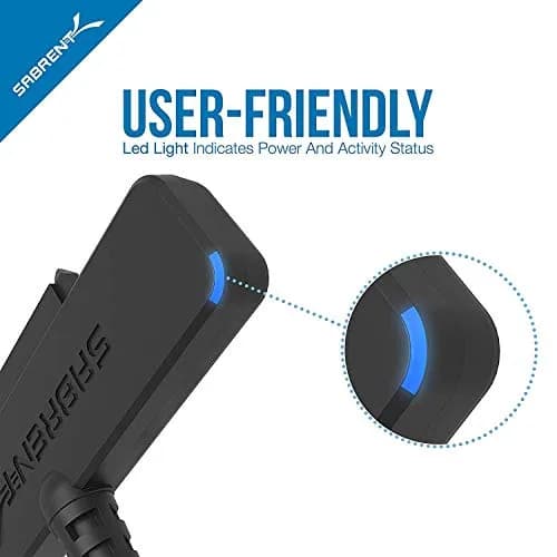 SABRENT USB 3.1 to 2.5in SATA SSD/Hard Drive Adapter Cable, UASP (EC-SS31) | Supports 10 Gbps Transfer Speed thumbnail 3