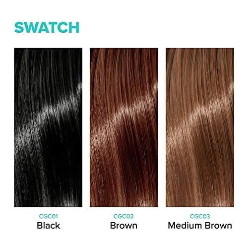 RED by Kiss Quick Cover Root Touch Up Comb Brown | Temporary Gray Concealer for Hair & Beard thumbnail 5