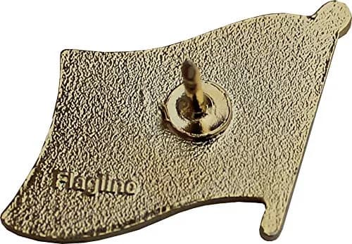 Flagline Palestine Flag Die-Struck Metal Lapel Pin | Compact, Durable, Heritage Display thumbnail 4