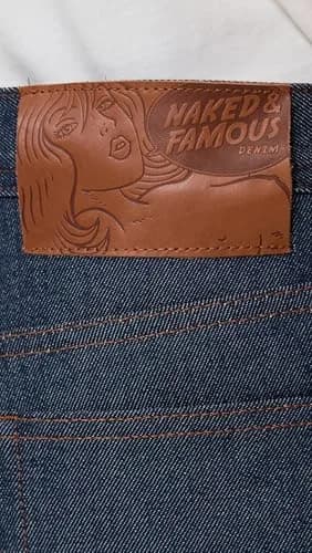 Naked & Famous Denim Weirdguy Tapered Fit Jeans 32 | Premium Japanese Selvedge thumbnail 6