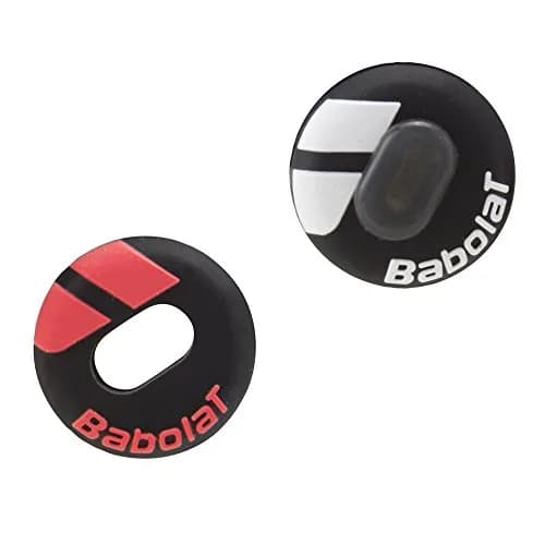 Babolat Unisex Custom Damp X2 Vibration Dampener, Black/Neon/Red, 0.05g (0.0001lb) | Customizable Tennis Vibration Dampener thumbnail 2