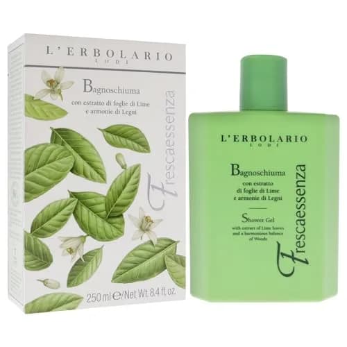L'Erbolario Shower Gel – Toning Body Soap with Plant Extracts & Vitamin E – Energizing Body Wash with Woody, Citrus Scent - Frescaessenza - 8.4 oz thumbnail 3