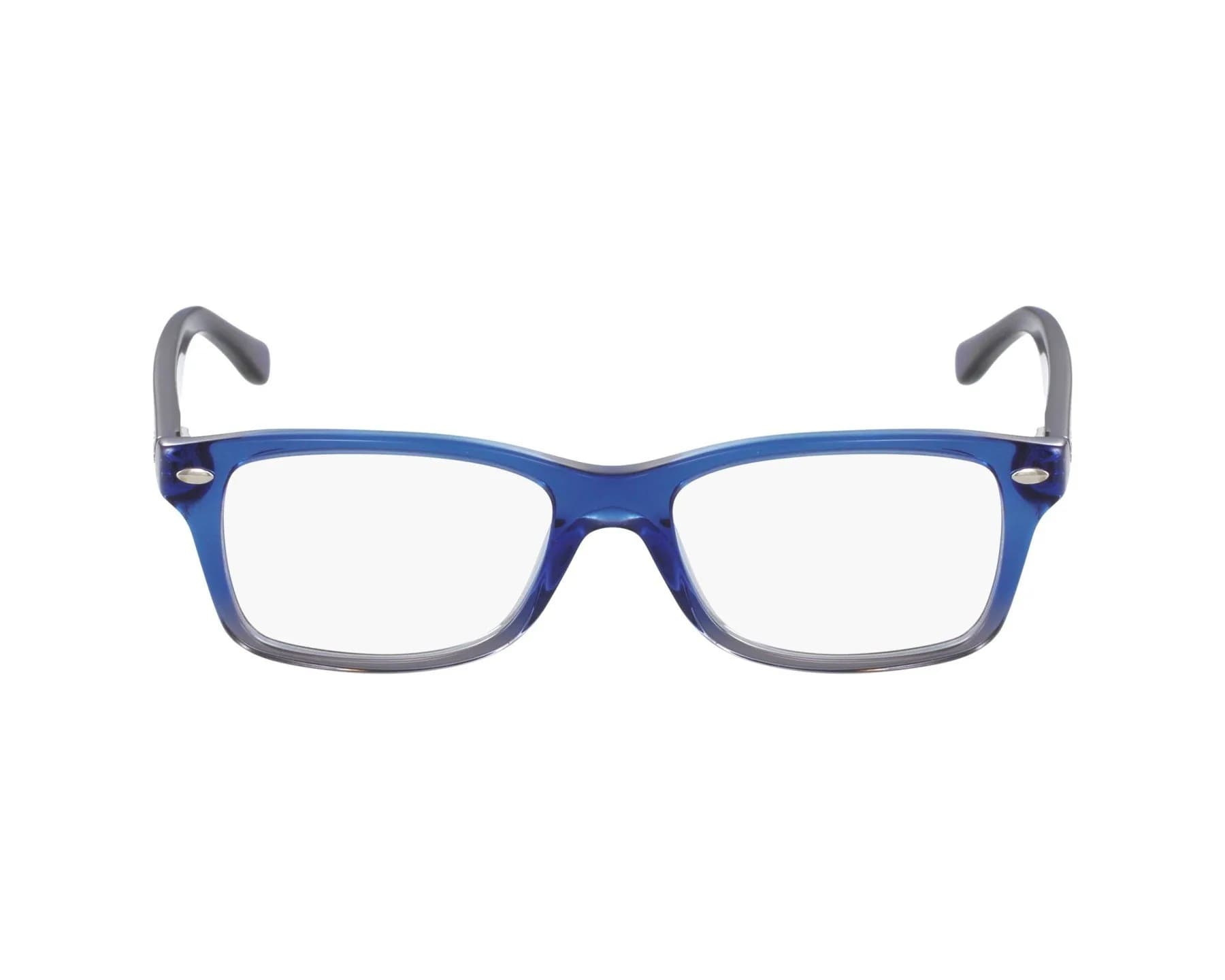 Ray-Ban unisex child RY1531 Prescription Eyeglass Frames, 48 mm | Blue Gradient Iridescent Grey - main product image