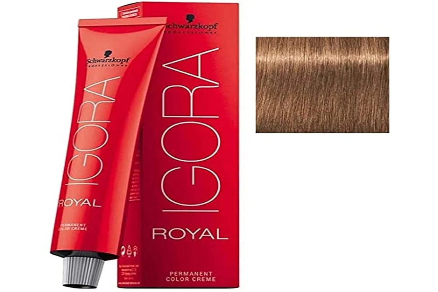 Schwarzkopf Igora Royal Permanent Hair Color 7-65 Medium Auburn Gold Blonde | 60g | Long-lasting, vibrant tone