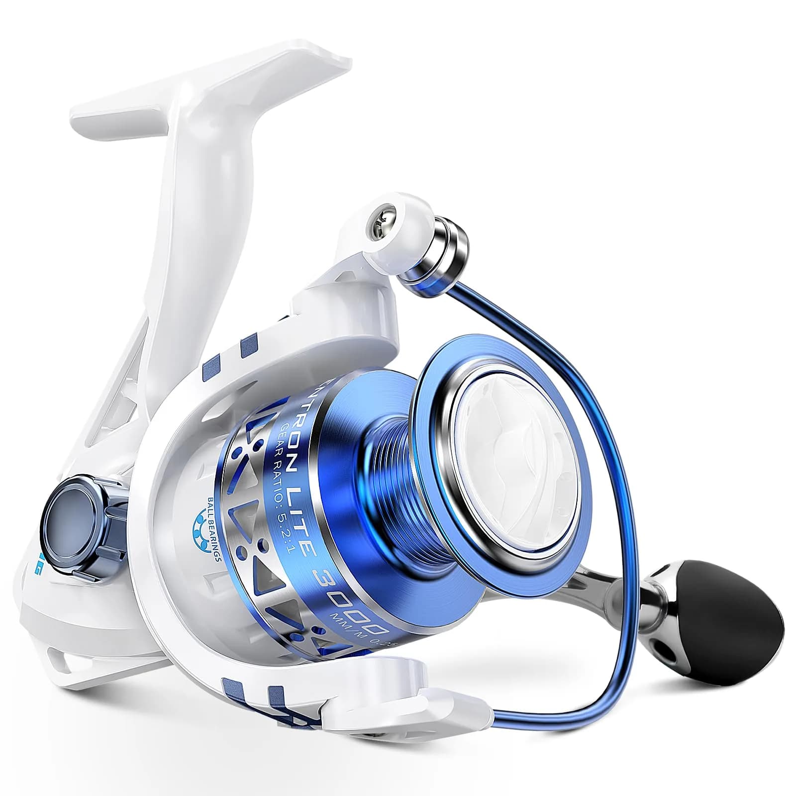 KastKing Centron Lite Spinning Fishing Reel 3000 Size 156g (5.5oz) | 9+1 BB, 5.2:1 Gear Ratio, 20lb Max Drag - main product image