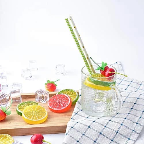 HUIANER Acrylic Ice Cubes 1inch | Realistic Square Shape for Photography & Decor thumbnail 7