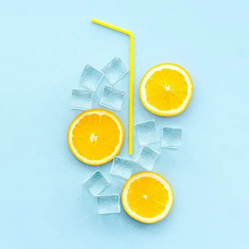 HUIANER Acrylic Ice Cubes 1inch | Realistic Square Shape for Photography & Decor thumbnail 8