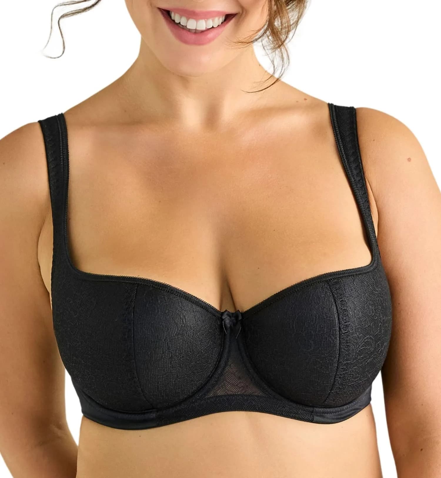 Rosme Women's Lace Balconette Bra D 40 | Natural Support & Comfort (110 characters)