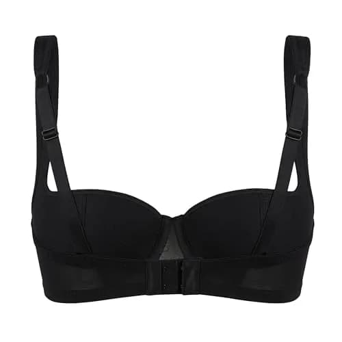 Rosme Women's Lace Balconette Bra D 40 | Natural Support & Comfort (110 characters) thumbnail 7