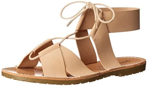 Dirty Laundry Emphasis Sandal 7 M US | Blush Faux Leather Flat Sandal for Women thumbnail 1