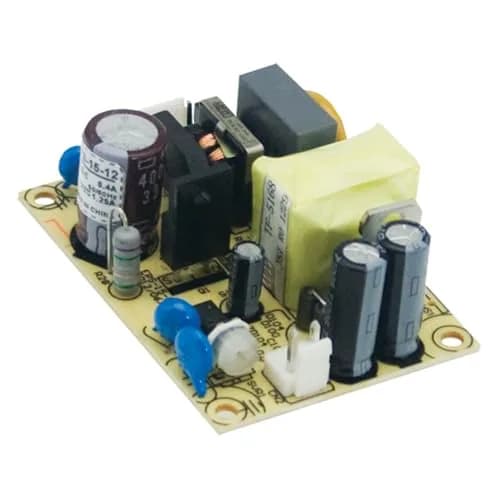 MEAN WELL 15 Watt Single Output Open Frame Switching Power Supply 7.5V | 2A, 81% efficiency, US import thumbnail 1