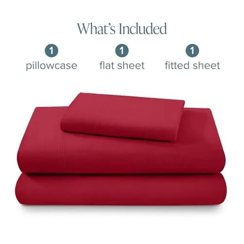 Bare Home Twin XL Flannel Sheet Set 100% Cotton | Warm, Soft & Durable for All-Season Comfort thumbnail 9