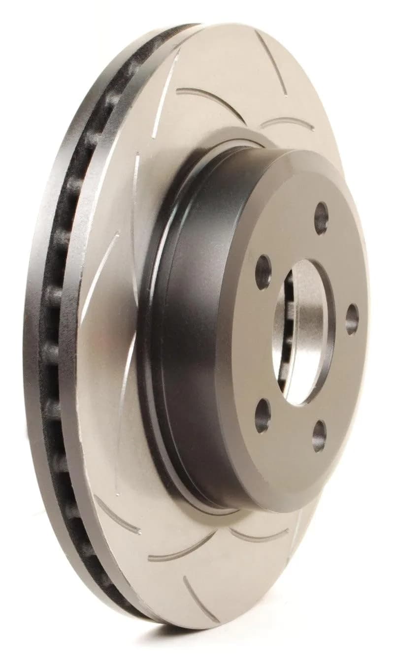 DBA DBA2663S-10 T2 T-slot Uni-Directional Slotted Rotor | Australian Made, Vehicle-Specific Fit, Heavy Duty