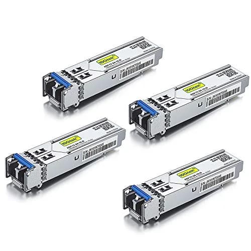 10Gtek 1.25G SFP 1000Base-LX Transceiver 1310nm SingleMode Fiber Module | Up to 10 km, Cisco & Ubiquiti Compatible thumbnail 1