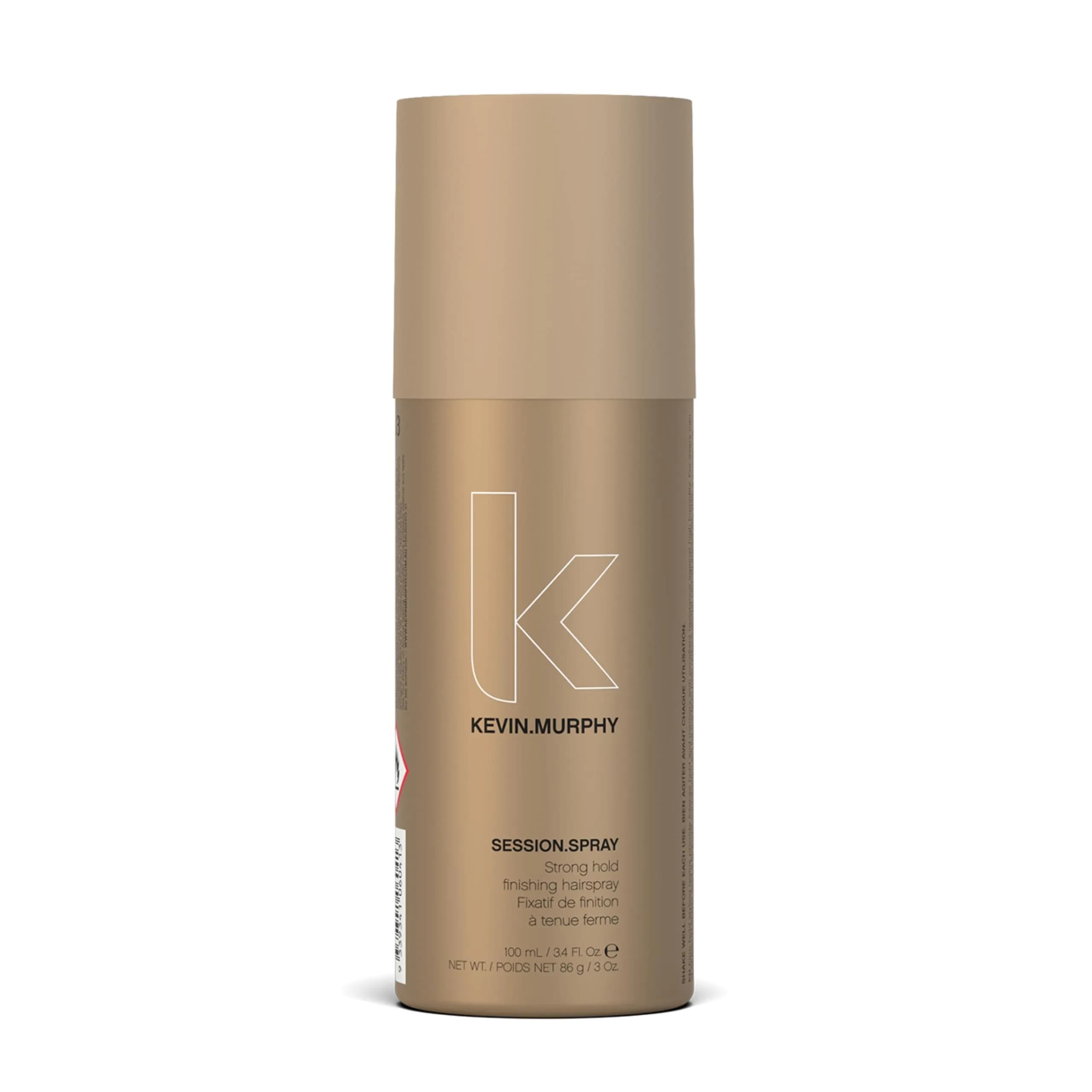 KEVIN.MURPHY SESSION.SPRAY Strong Hold Finishing Hair Spray 100ml (3.4 Fl Oz) | Humidity Resistant