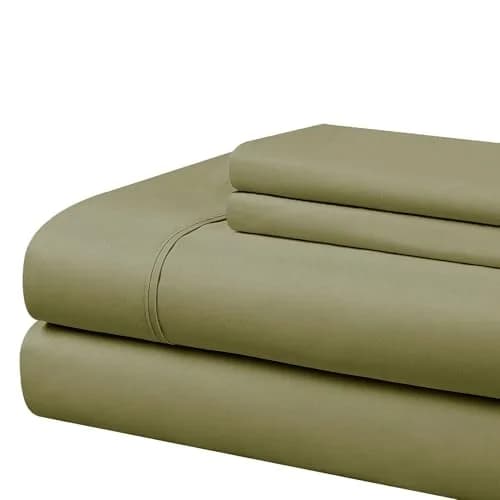 Cathay Home Full Bedding Sheet Set | Ultra Soft Hypoallergenic Wrinkle Resistant Microfiber thumbnail 1