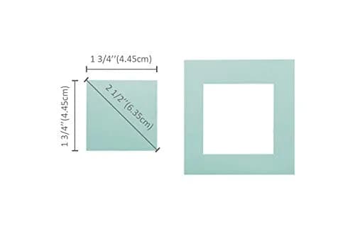 BiraBira Square Punch 1 3/4 x 1 3/4 inch | Perfect for Paper Crafting & Scrapbooking thumbnail 2