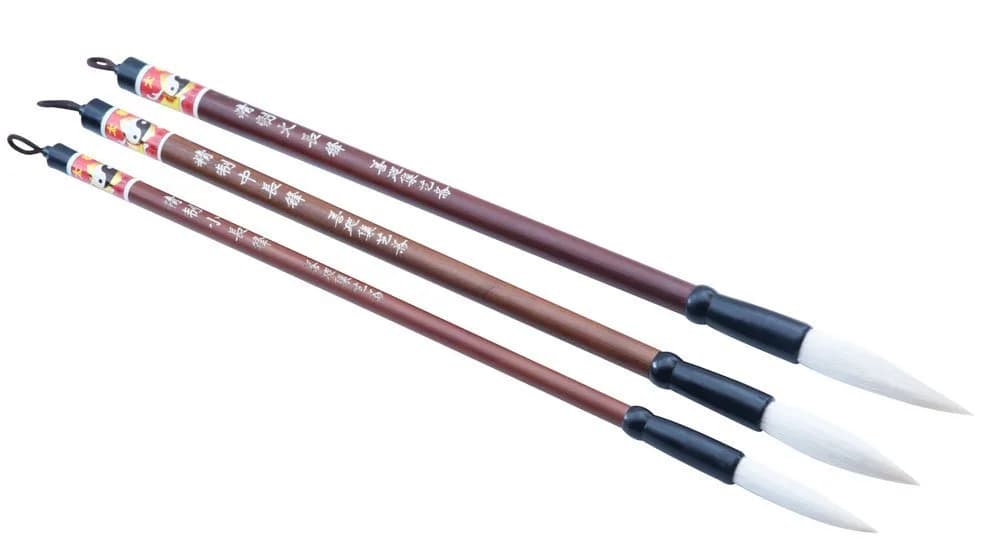 Easyou Hu Brush Chinese Calligraphy Brush - Pure Goat Hair Jzcf (Large, Medium, Small) Set for Beginners - main product image