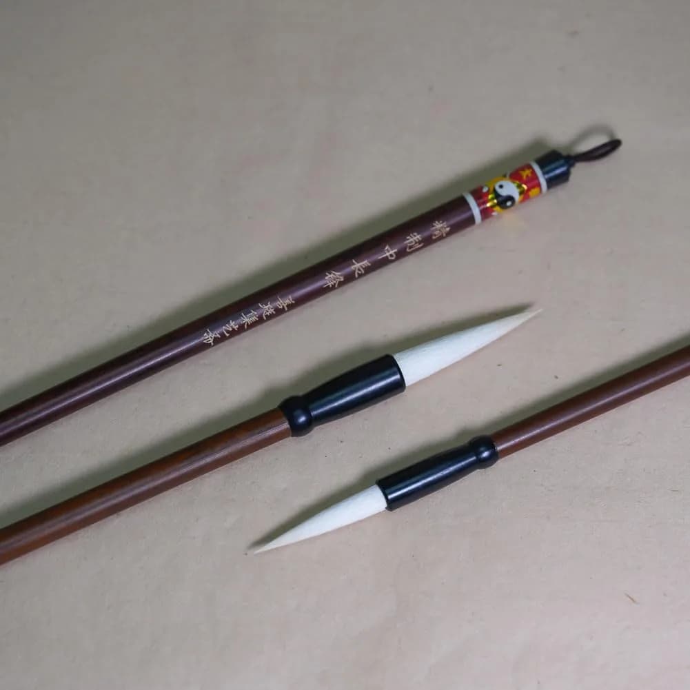 Easyou Hu Brush Chinese Calligraphy Brush - Pure Goat Hair Jzcf (Large, Medium, Small) Set for Beginners - view 2