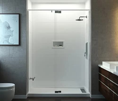 SANLIV Shower Foot Rest in Polished Chrome | Wall Mounted Brass Step for Shaving & Feet Support thumbnail 2