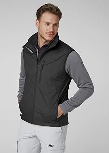 Helly Hansen Men's Crew Vest Waterproof, Windproof, Breathable | Marine Style Lightweight Sailing Vest thumbnail 2