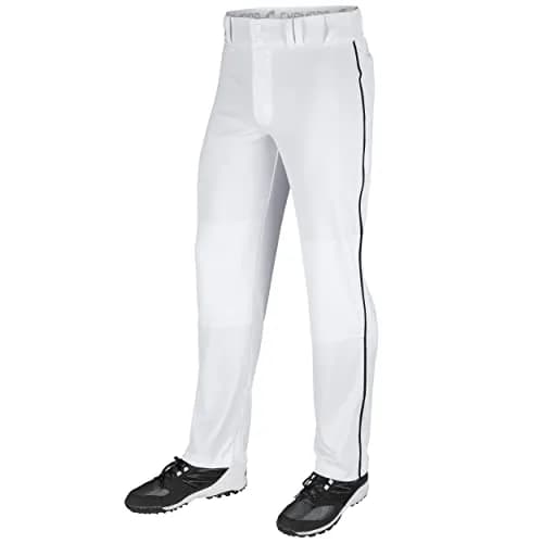 CHAMPRO Triple Crown OB Open-Bottom Baseball Pants with Side-Piping Braid, Adjustable Inseam, Reinforced Sliding Areas | Comfortable, Durable Fit thumbnail 1