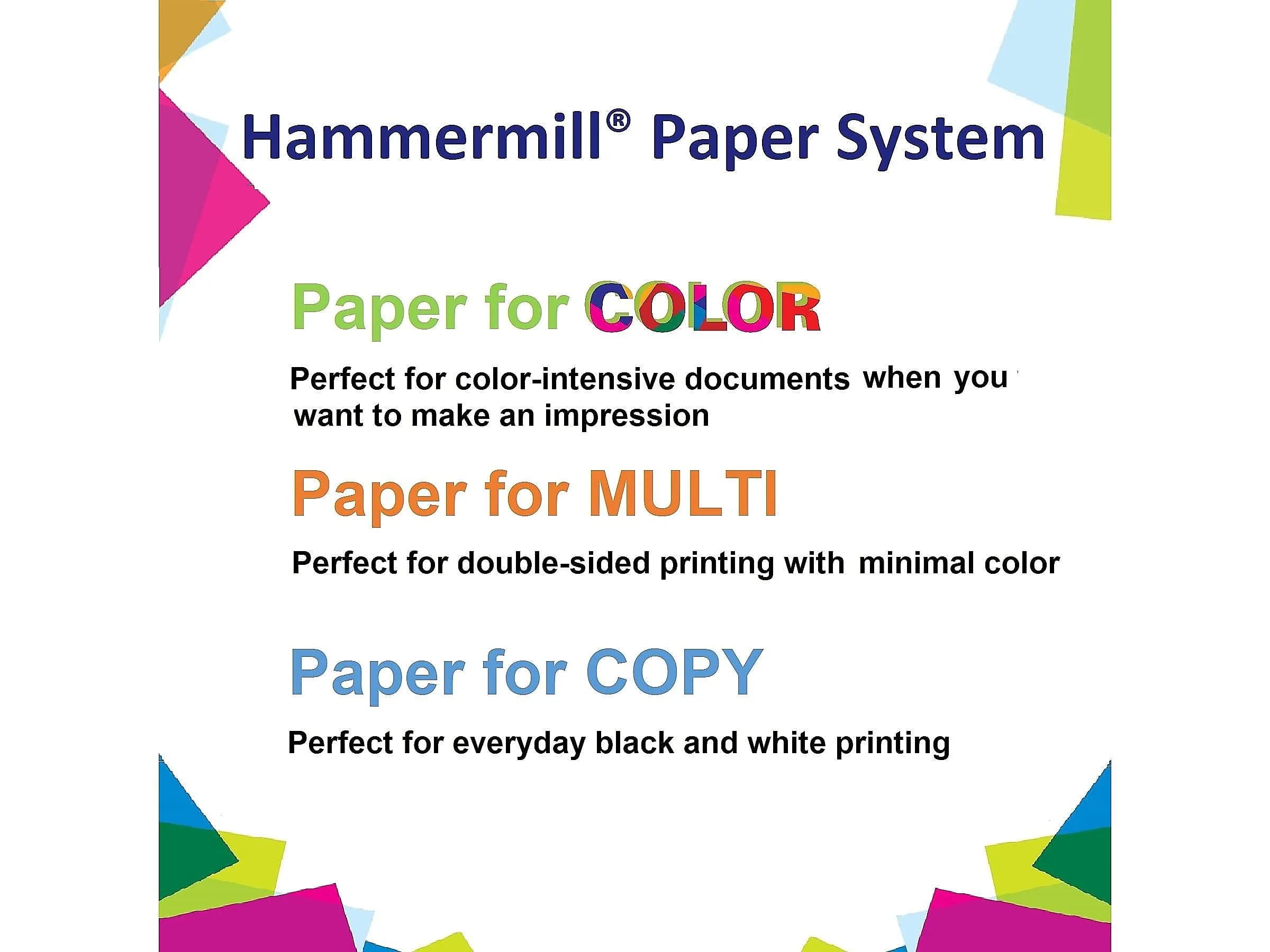 Hammermill Printer Paper, 20 lb Copy Paper, 11 x 17-5 Ream (2,500 Sheets) | 92 Bright, Jam-Free - view 4
