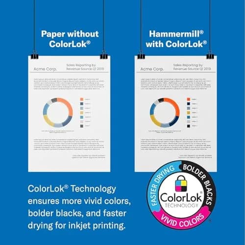 Hammermill Printer Paper, 20 lb Copy Paper, 11 x 17-5 Ream (2,500 Sheets) | 92 Bright, Jam-Free thumbnail 6