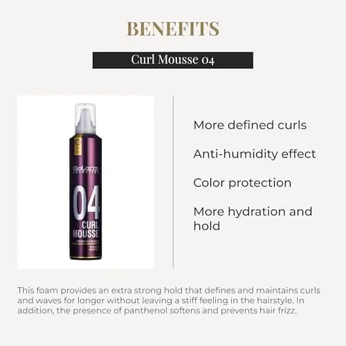 SALERM Curl Mousse 405 ml | Extra Strong Hold & Anti-Humidity for Defined, Frizz-Free Curls thumbnail 3