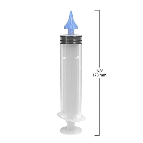 EZY DOSE Ear Wax Removal Syringe with 10 Saline Packs | 50ml (1.7 Fl Oz) | Doctor Designed for Safe & Gentle Cleaning thumbnail 2