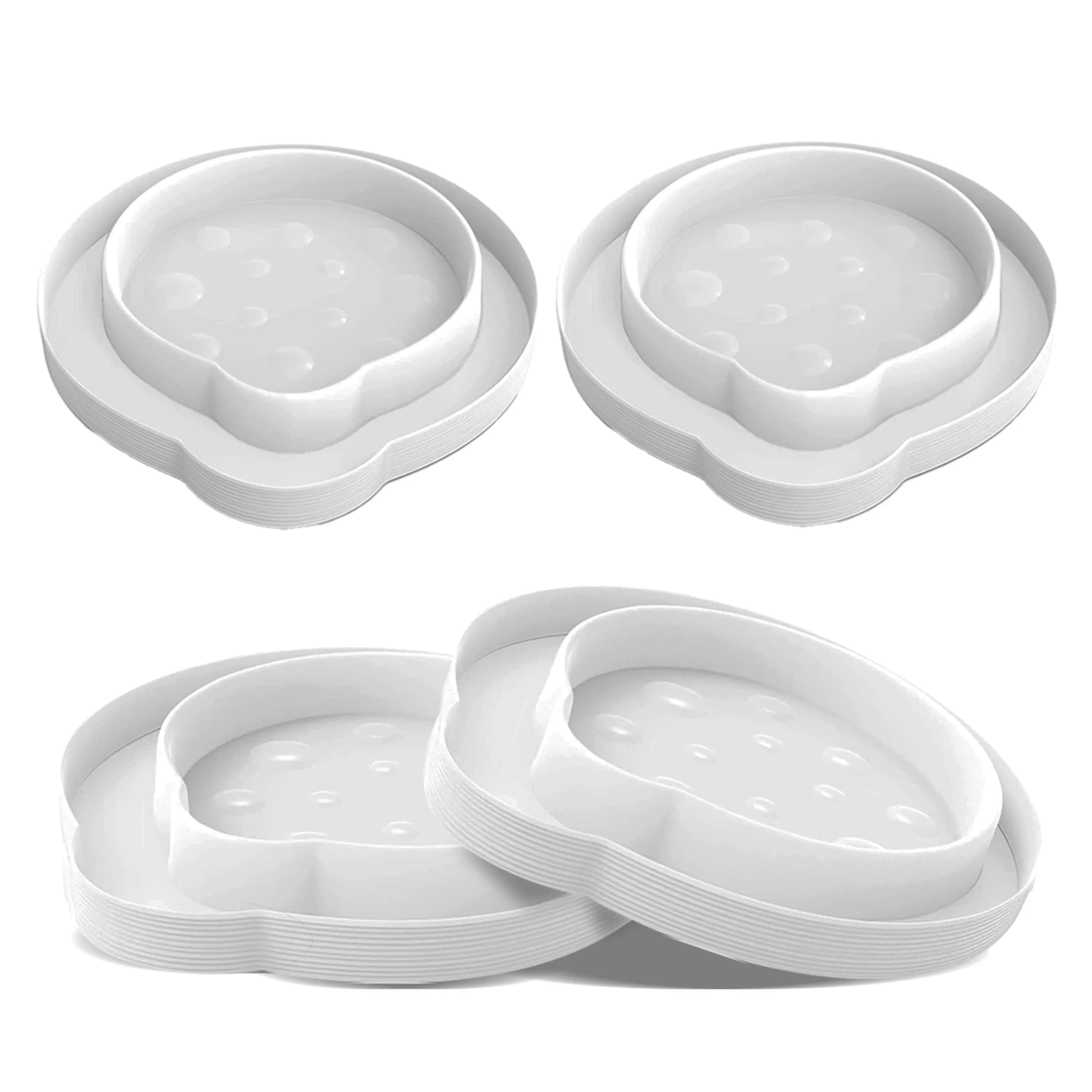 ASPECTEK Bed Bug Detector and Interceptor, Pack of 4 | Safe, Eco-Friendly Bug Trap for Monitoring and Prevention — 17,78 x 16,51 x 11,43 cm