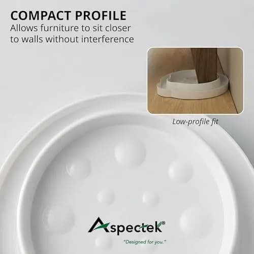 ASPECTEK Bed Bug Detector and Interceptor, Pack of 4 | Safe, Eco-Friendly Bug Trap for Monitoring and Prevention thumbnail 5