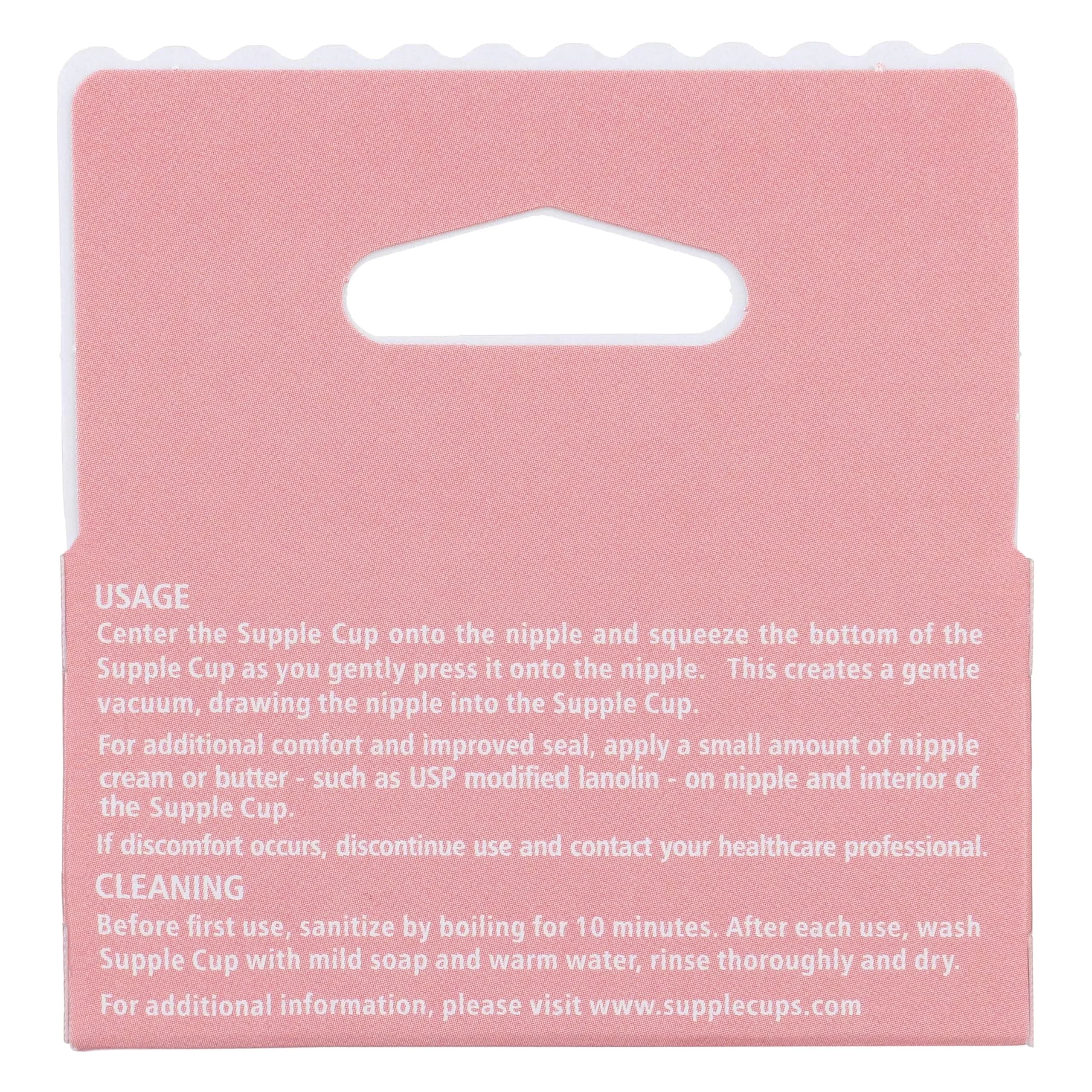 Supple Cups Size 1 for Flat, Shy, Inverted Nipples | Clinically Proven Latch Aid - view 2