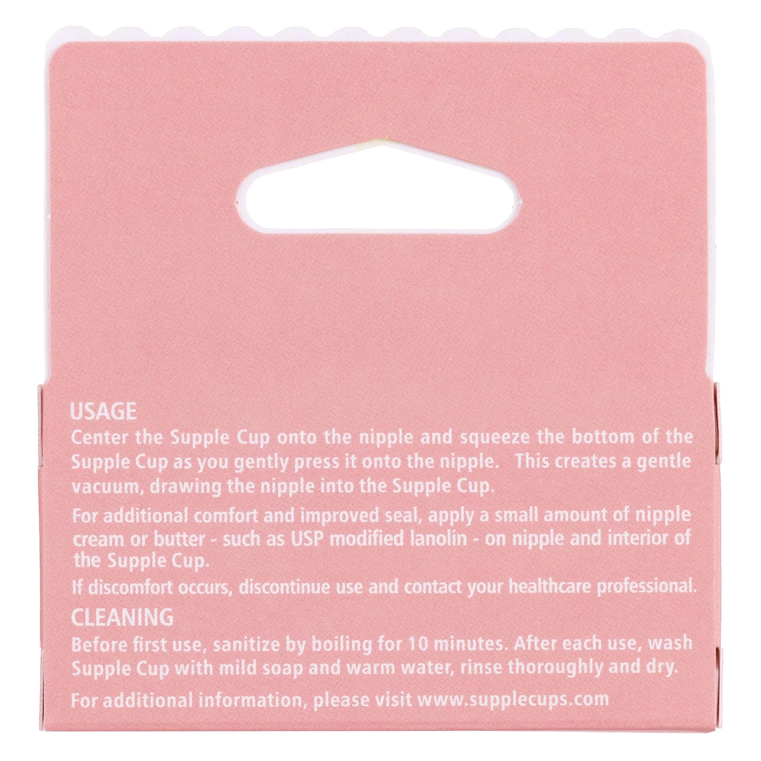 Supple Cups Size 3 Nipple Corrector for Flat, Shy, Inverted Nipples | Clinically Proven Latch Aid - view 2