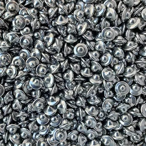 BC Precision 1/8" Stainless Steel Ballcone Tumbling Media, 1 lb Pack | Rust-Resistant, Reusable, for Jewelry & Metal Finishing thumbnail 1
