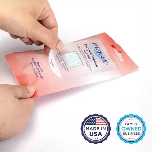 Proxysoft Dental Floss for Bridges and Implants 6 Packs (180 Strands Total) | USA-Imported Oral Hygiene Tool thumbnail 2