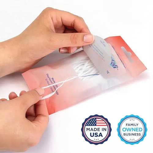 Proxysoft Dental Floss for Bridges and Implants 6 Packs (180 Strands Total) | USA-Imported Oral Hygiene Tool thumbnail 3