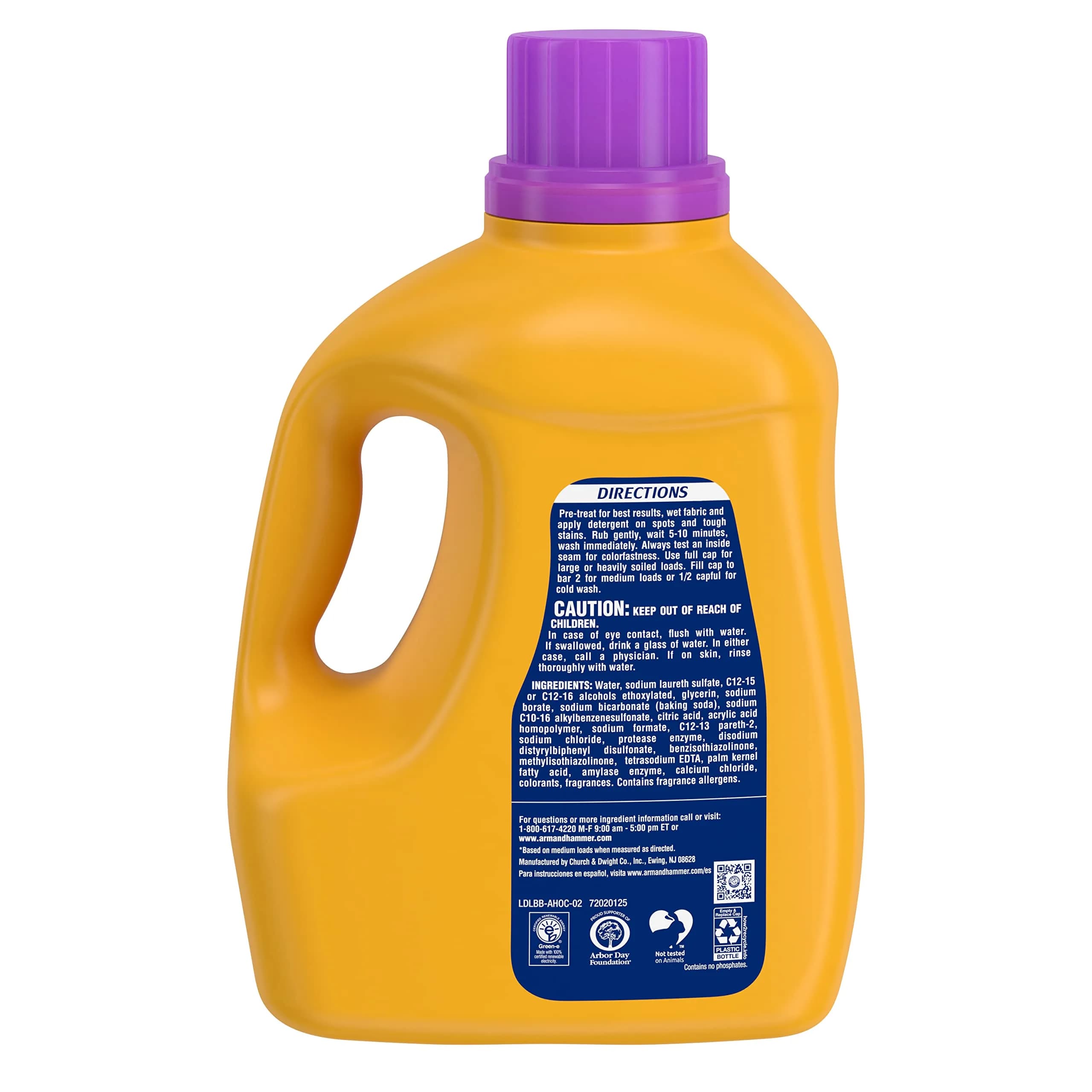 Arm & Hammer Plus OxiClean Odor Blasters Fresh Burst Liquid Laundry Detergent, 70 Loads, 3625ml (122.5 Fl Oz) | USA Import for Indian Homes - view 9