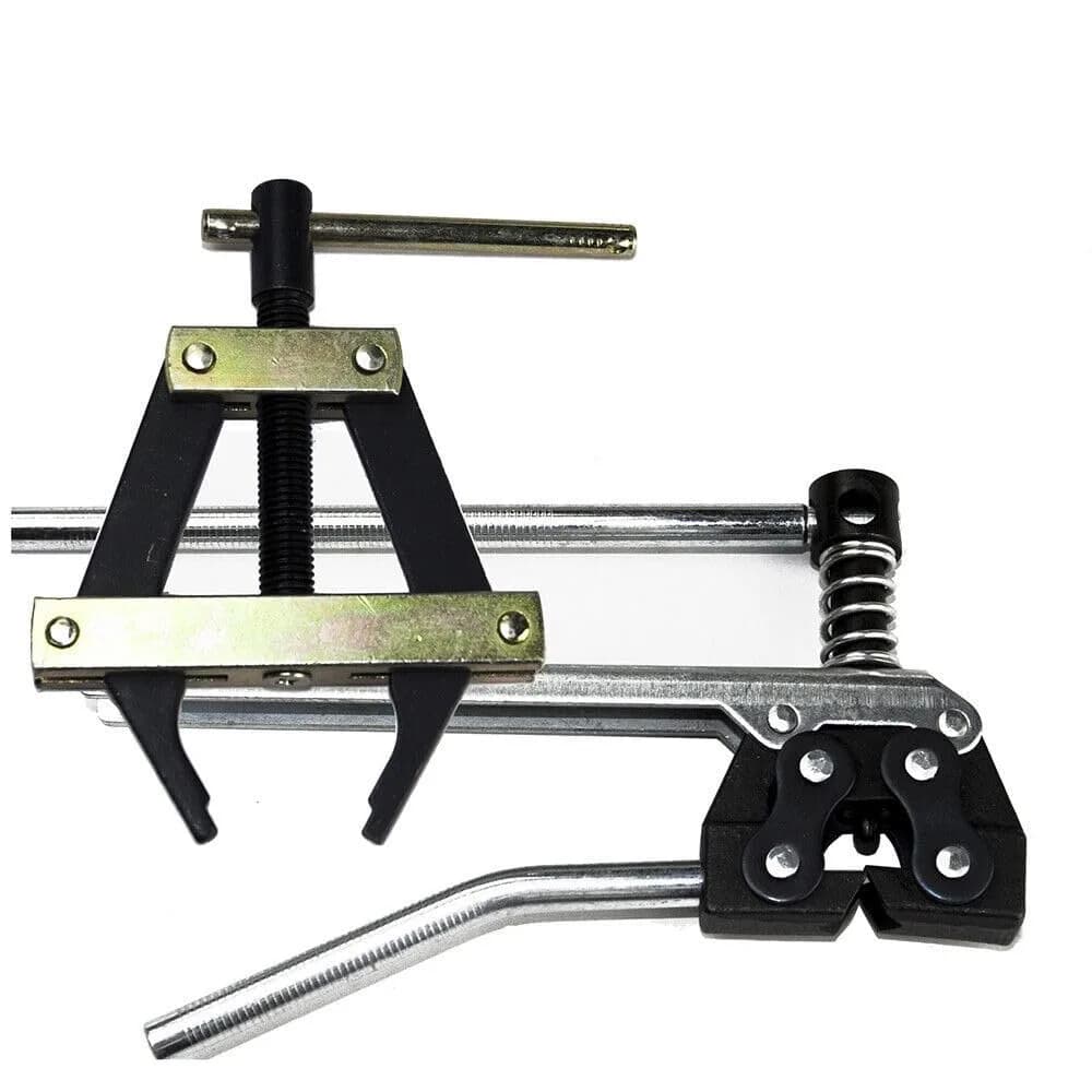 Jeremywell Roller Chain Tools Kit Fits #60#80#100 | Chain Breaker & Puller for Bicycle, Motorcycle, Go Kart