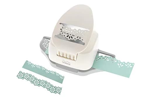 Bira Craft 2-in-1 Daisy Border Edge Craft Punch | 16.5cm (6.5") Punch Tool for Scrapbooking & Paper Crafts thumbnail 1