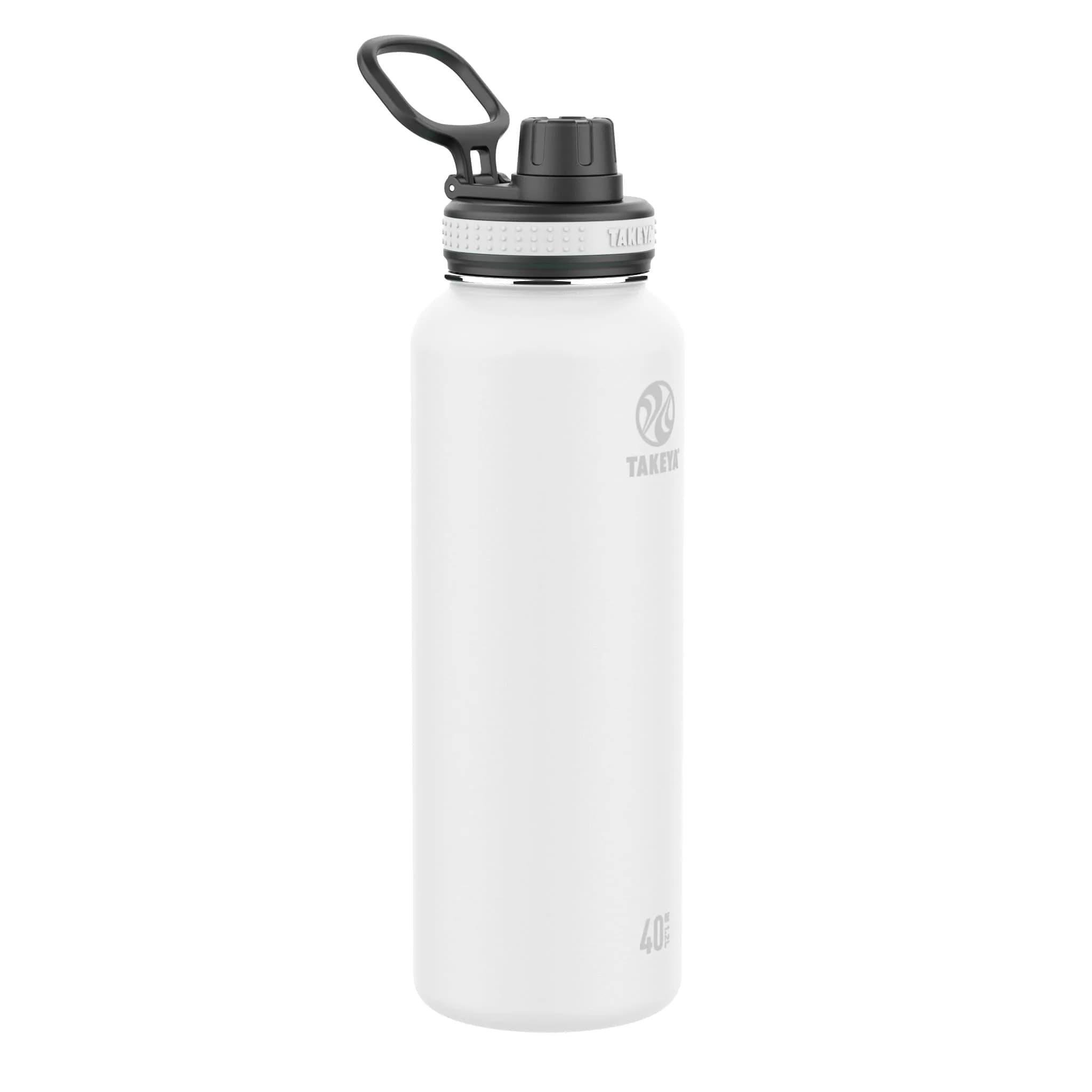Takeya Originals 40 oz Vacuum Insulated Stainless Steel Water Bottle | Keeps Drinks Cold 24 Hrs/Hot 12 Hrs